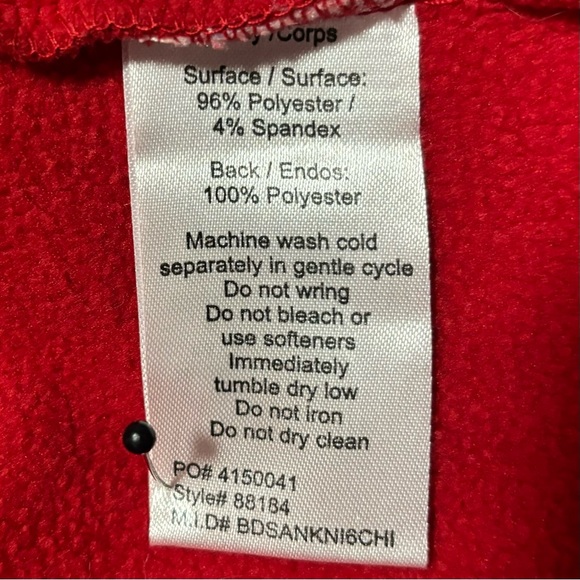 CORE 365 by North End Red Jacket Full Zip Mock Collar M/M LIKE NEW - Picture 6 of 14